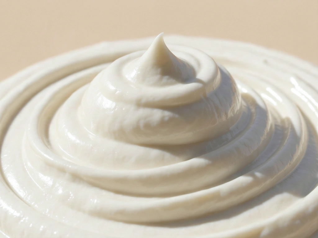 High-quality moisturizing cream texture